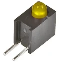 Broadcom 2.5 V Yellow LED 3 mm (T-1) Through Hole HLMP-1719-A00A2