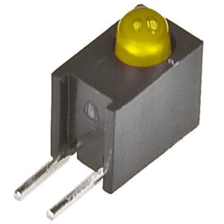 Broadcom 2.5 V Yellow LED 3 mm (T-1) Through Hole HLMP-1719-A00A2