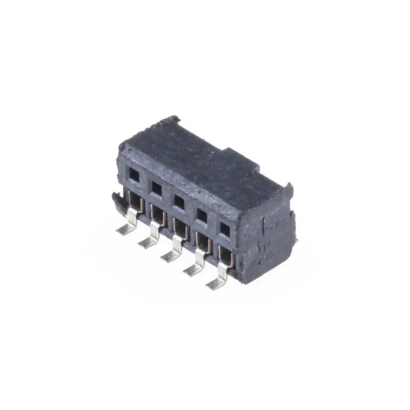 Samtec CLP Series Right Angle Surface PCB Socket 10-Contact 2 Row 1.27 mm Pitch Solder CLP-105-02-F-DH
