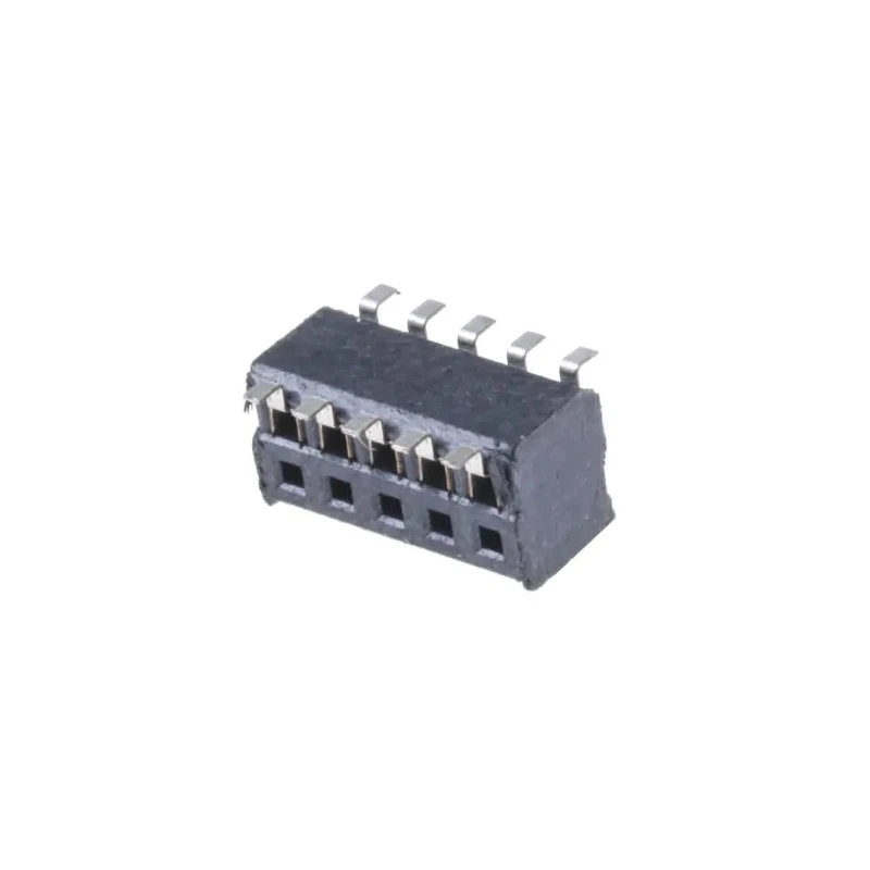 Samtec CLP Series Right Angle Surface PCB Socket 10-Contact 2 Row 1.27 mm Pitch Solder CLP-105-02-F-DH