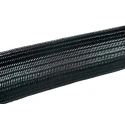 HellermannTyton Expandable Braided Polyamide 66 Black Cable Sleeve 100m Length 8mm Diameter 170-40600 HEGPA6606-PA66-BK