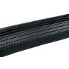 HellermannTyton Expandable Braided Polyamide 66 Black Cable Sleeve 100m Length 8mm Diameter 170-40600 HEGPA6606-PA66-BK