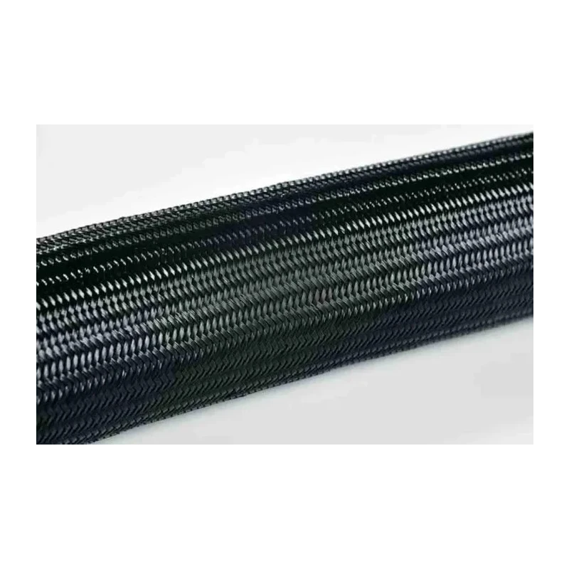HellermannTyton Expandable Braided Polyamide 66 Black Cable Sleeve 100m Length 7-12 mm Cable 170-41000 HEGPA6610-PA66-BK