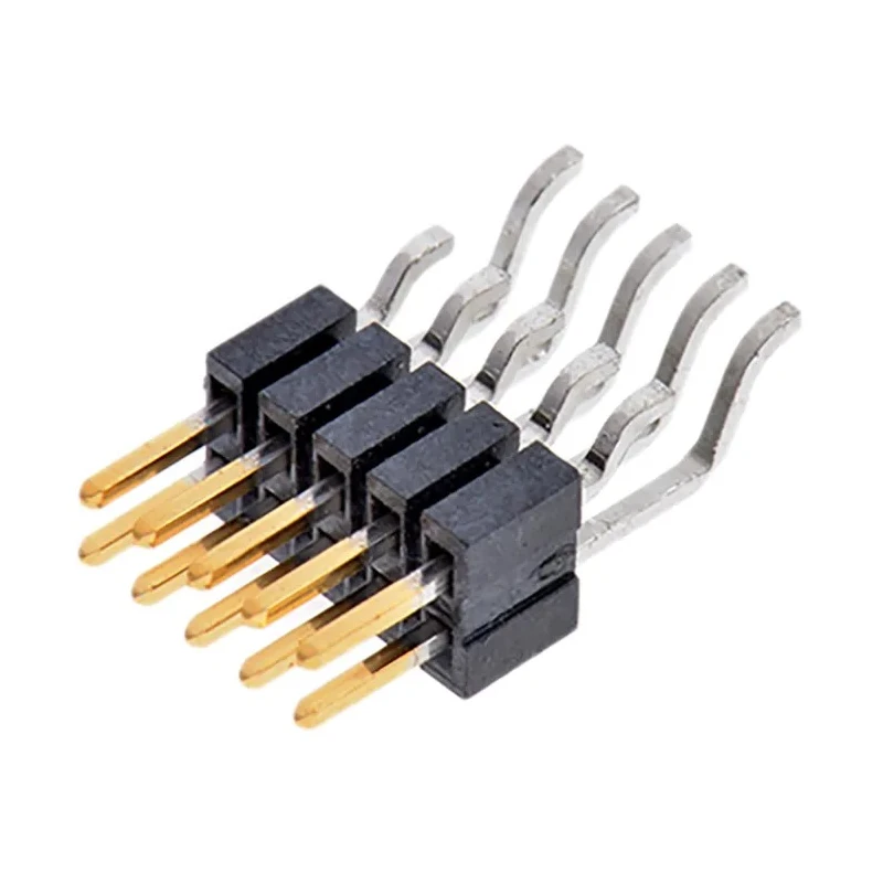 Samtec FTSH Series Right Angle Surface Pin Header 10 Contacts 1.27 mm Pitch 2 Row Unshrouded FTSH-105-01-F-DH