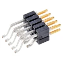 Samtec FTSH Series Right Angle Surface Pin Header 10 Contacts 1.27 mm Pitch 2 Row Unshrouded FTSH-105-01-F-DH