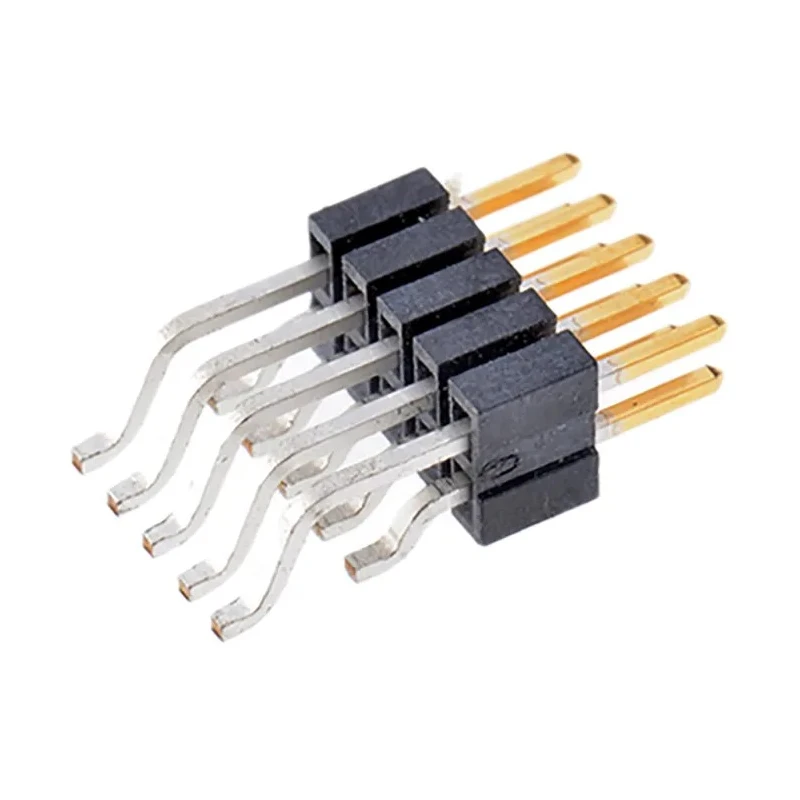 Samtec FTSH Series Right Angle Surface Pin Header 10 Contacts 1.27 mm Pitch 2 Row Unshrouded FTSH-105-01-F-DH