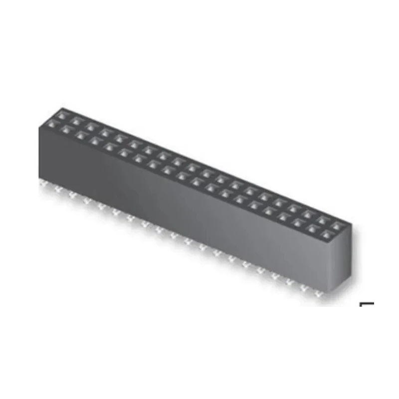 Samtec SFMC Series Straight Surface PCB Socket 6-Contact 2 Row 1.27 mm Pitch Solder SFMC-103-02-S-D