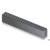 Samtec SFMC Series Straight Surface PCB Socket 6-Contact 2 Row 1.27 mm Pitch Solder SFMC-103-02-S-D