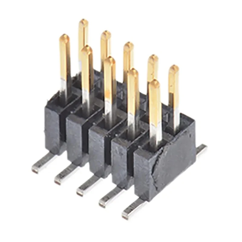 Samtec FTSH Series Straight Surface Pin Header 10 Contacts 1.27 mm Pitch 2 Row Unshrouded FTSH-105-04-F-DV