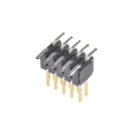 Samtec FTSH Series Straight Surface Pin Header 10 Contacts 1.27 mm Pitch 2 Row Unshrouded FTSH-105-04-F-DV