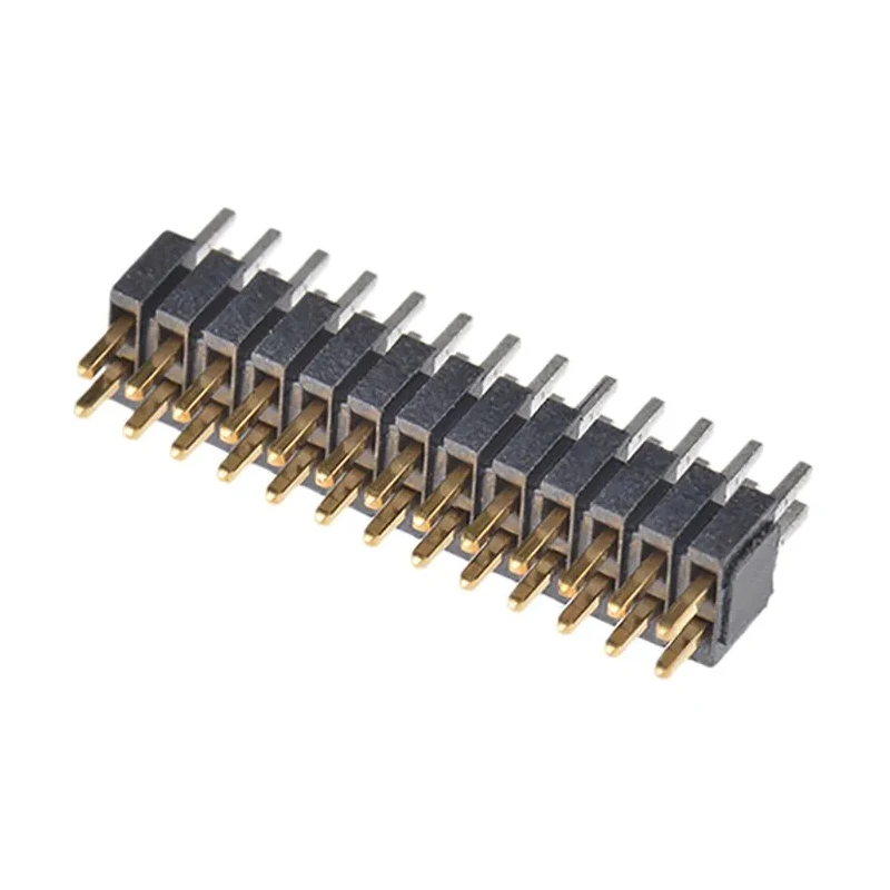 Samtec FTSH Series Straight Surface Pin Header 26 Contacts 1.27 mm Pitch 2 Row Unshrouded FTSH-113-02-F-D