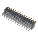 Samtec FTSH Series Straight Surface Pin Header 26 Contacts 1.27 mm Pitch 2 Row Unshrouded FTSH-113-02-F-D