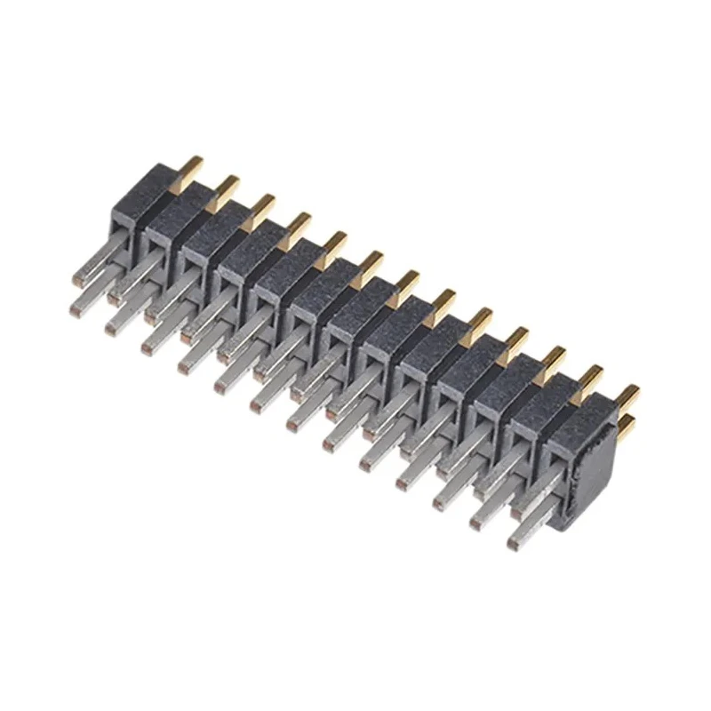 Samtec FTSH Series Straight Surface Pin Header 26 Contacts 1.27 mm Pitch 2 Row Unshrouded FTSH-113-02-F-D