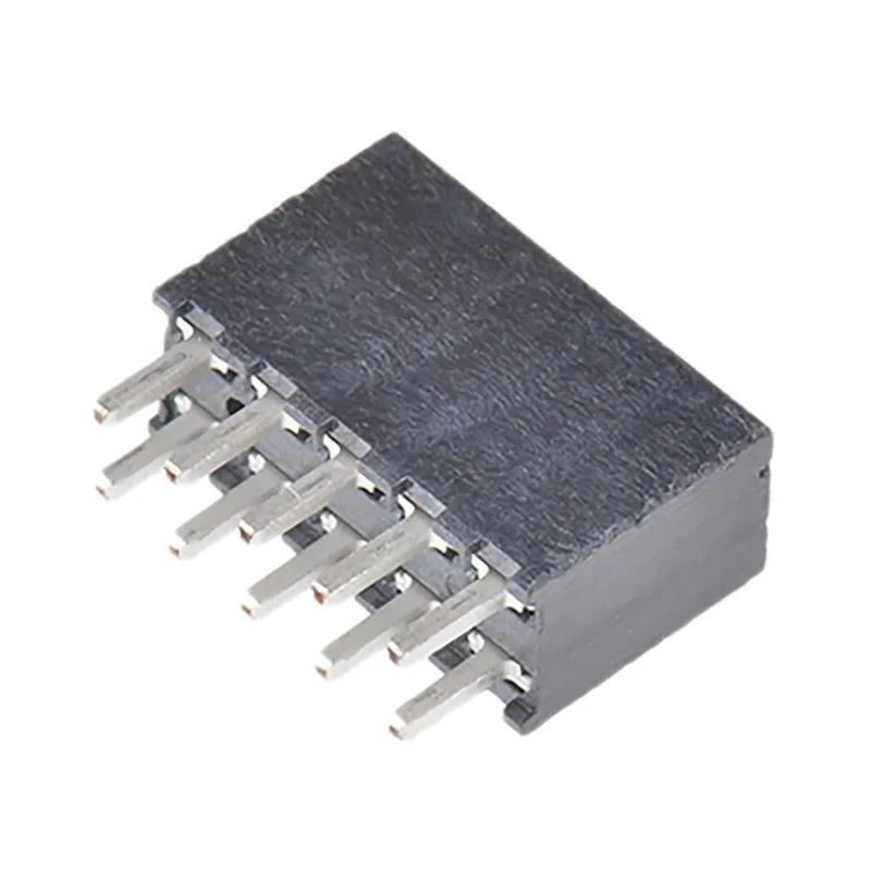 Samtec SQT Series Straight Through Hole PCB Socket 10-Contact 2 Row 2 mm Pitch 450V SQT-105-01-L-D