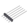Samtec MTMM Series Straight Through Hole Pin Header, 5 Contacts, 2 mm Pitch, 1 Row, Unshrouded MTMM-105-14-T-S-590