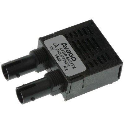 Broadcom Fibre Optic Transceiver ST Connector 100 Mbps 1380 nm 9-Pin AFBR-5803TZ