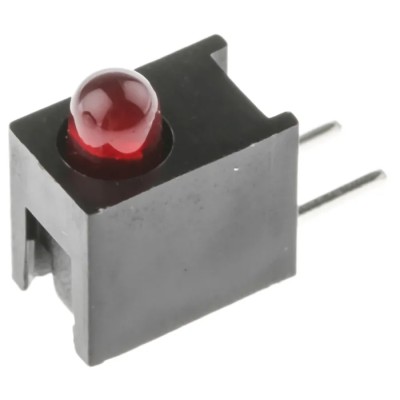 Broadcom 2 V Red, Yellow, Green LED 3 mm (T-1) Through Hole HLMP-1700-B00A2