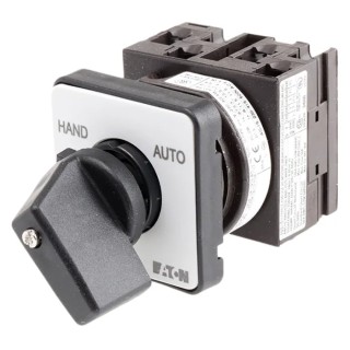 Eaton 2 Position 90° Toggle Actuator Cam Switch 20A, 690V ac, Flush Mount, IP65 78628221 T0-2-15452/E/EZ-P1(RS295-3079)