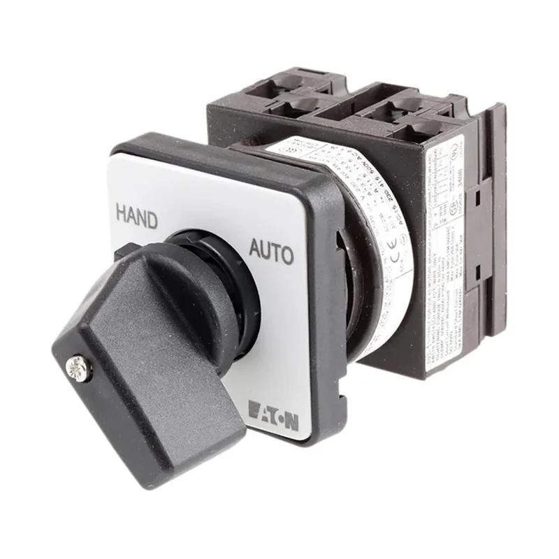 Eaton 2 Position 90° Toggle Actuator Cam Switch 20A, 690V ac, Flush Mount, IP65 78628221 T0-2-15452/E/EZ-P1(RS295-3079)