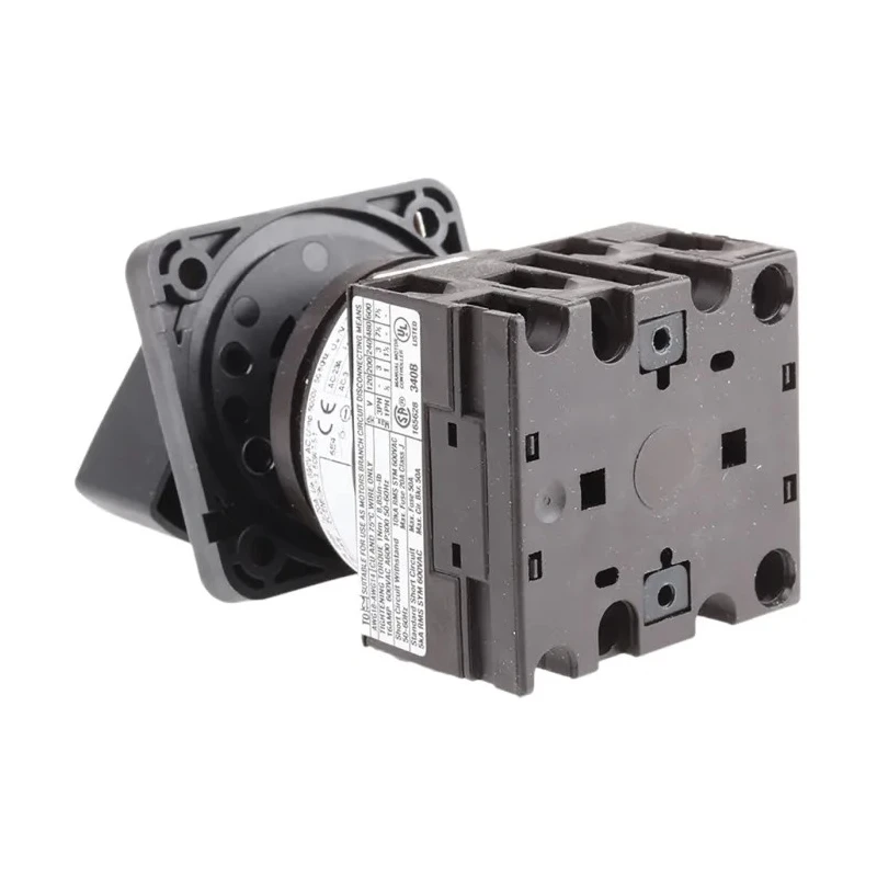 Eaton 2 Position 90° Toggle Actuator Cam Switch 20A, 690V ac, Flush Mount, IP65 78628221 T0-2-15452/E/EZ-P1(RS295-3079)