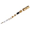Radiall SMC Series Coaxial Connector Cable Male SMC, 50 Ω, Straight Body, Solder Termination R112005000