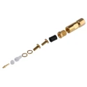 Radiall SMC Series Coaxial Connector Cable Male SMC, 50 Ω, Straight Body, Solder Termination R112005000