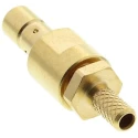 Radiall Standard Series Coaxial Connector Cable Female SMB, 50 Ω, Straight Body Crimp R114239000W