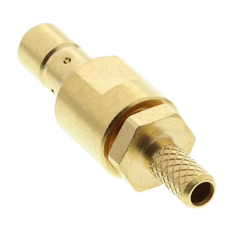 Radiall Standard Series Coaxial Connector Cable Female SMB, 50 Ω, Straight Body Crimp R114239000W