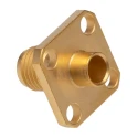 Radiall SMA Series Coaxial Connector Flange Female SMA 50 Ω Straight Body Crimp R125255000W
