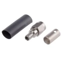 Radiall SMA Series Coaxial Connector Cable Male SMA, 50 Ω, Straight Body Crimp R125076001