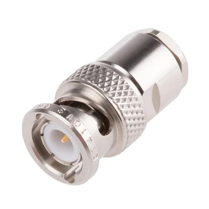 Radiall BNC Series Coaxial Connector Cable Male BNC, 50 Ω, Straight Body Clamp R141012000W