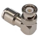 Radiall BNC Series Coaxial Connector Cable Male BNC 50 Ω Right Angle Body Clamp R141156000