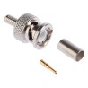 Radiall BNC Series Coaxial Connector Cable Male BNC, 50 Ω Impedance, Straight Body Crimp R141082000W