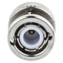 Radiall BNC Series Coaxial Connector Cable Male BNC, 50 Ω Impedance, Straight Body Crimp R141082000W