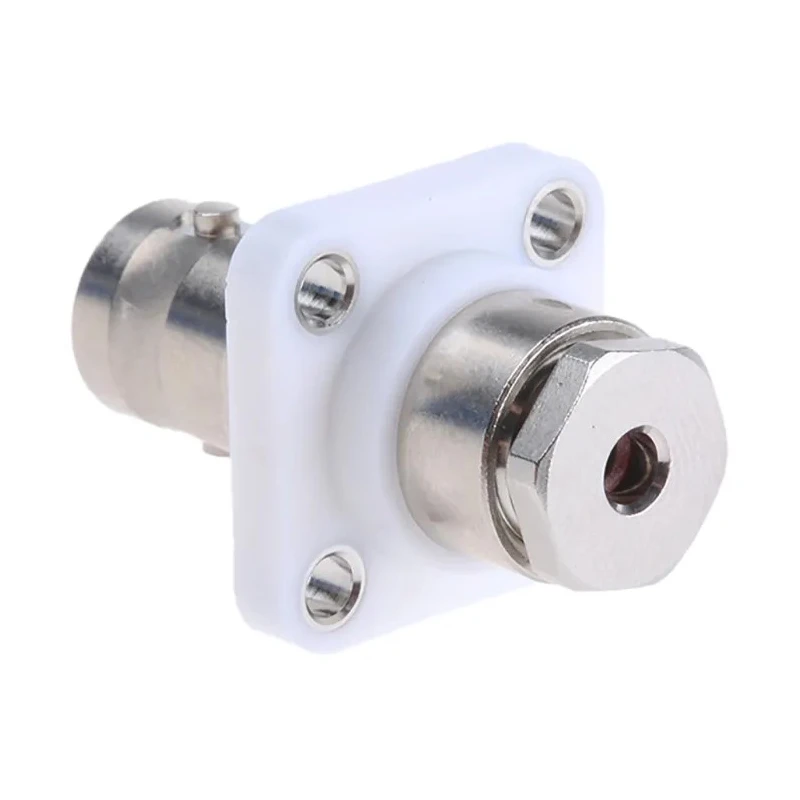 Radiall BNC Series Coaxial Connector Flange Female BNC, 50 Ω, Straight Body Clamp R141277000