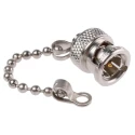 Radiall BNC R14 RF Connector Dust Cap Short Circuit Cap Male Cord Included R141862000