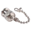 Radiall BNC R14 RF Connector Dust Cap Short Circuit Cap Male Cord Included R141862000