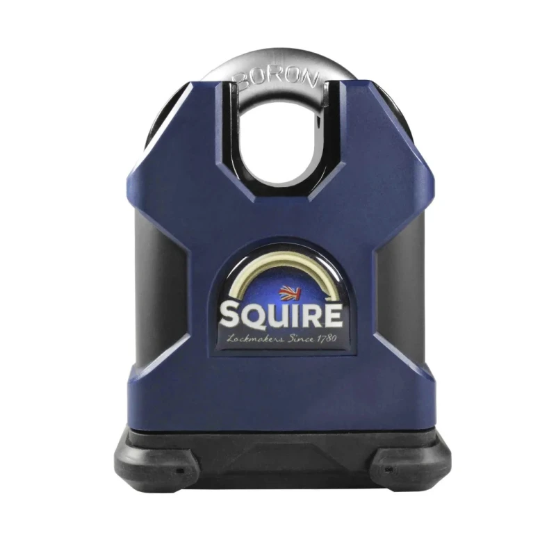 Squire Keyed Boron Alloy Steel Padlock Weatherproof 12.7 mm Shackle Diameter 65mm Body SS65CS RS