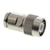 Radiall TNC Series 50 Ω Coaxial Connector Cable Male TNC, Straight Body Clamp R143008000W