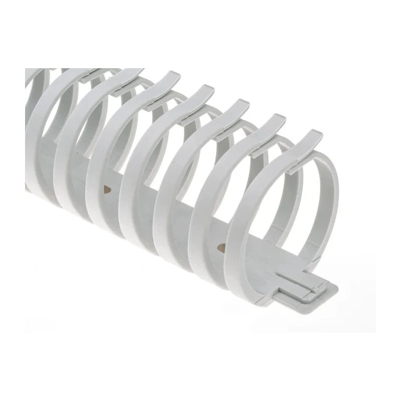 Hager Cable Trunking Self-Adhesive Grey Flexible Slot W43mm x D45mm x L500mm Polyamide 