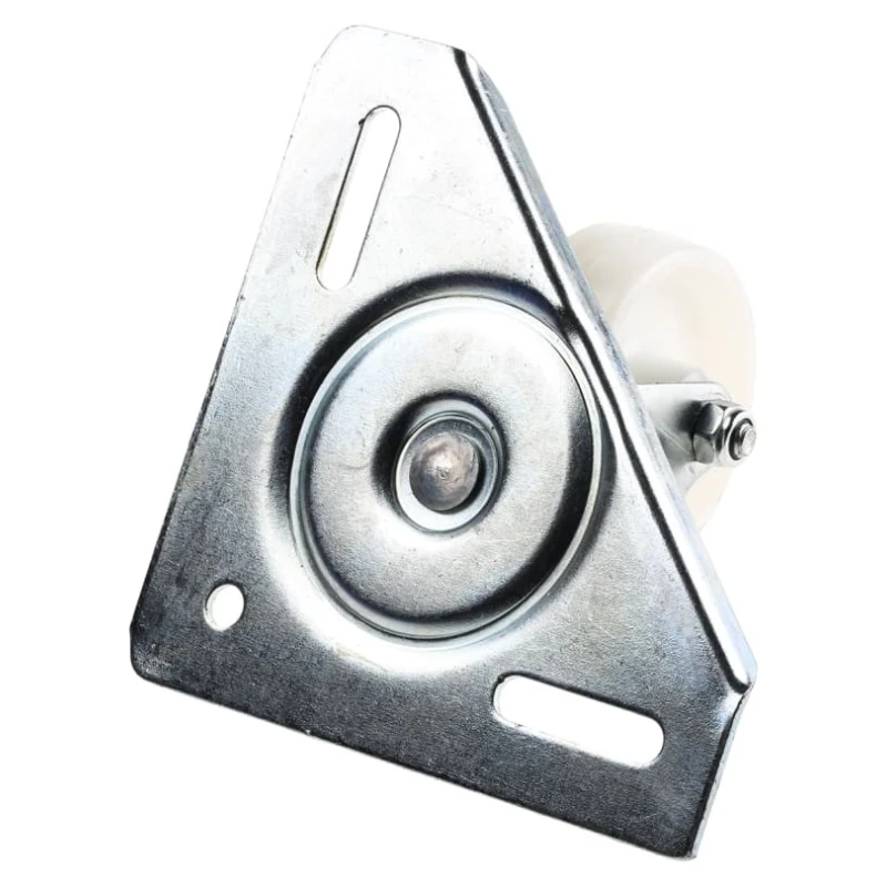 Flexello Swivel Castor Wheel, Nylon, 170 kg Load Capacity, 75 mm Diameter, 95 mm Overall Height, Zinc Plated Body 296-2922