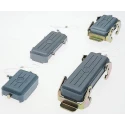 EPIC Protective Cover HB Series, Size 10B, Polyamide 6, 750V For Heavy Duty Power Connectors 10.0150