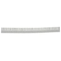 Weidmüller Insulated Crimp Bootlace Ferrule, Polypropylene, White, 8 mm Pin Length, 1 mm Pin Diameter, 0.5 mm² 9021930000