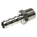 Legris Pneumatic Fitting Stainless Steel Pipe Fitting Straight Hexagon Adapter Male Threaded 1/4 in 1823 07 13