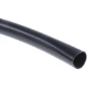 HellermannTyton Heat Shrink Tubing Black 6.4 mm Sleeve Diameter x 5m Length 2:1 Ratio LVR Series 344-00640 LVR-6.4/3.2-PVC-BK