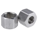 Legris Stainless Steel Pipe Fitting Straight Hexagon Nut Metric Threaded M16 x 1.5 1810 10 00