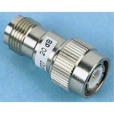 Radiall RF Attenuator TNC Plug to TNC Socket 50Ω 2-3 GHz Straight 3 dB 85°C R412503124
