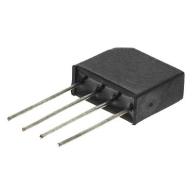Vishay Bridge Rectifier Single Phase 200 V 52 A 4-Pin Through Hole D-37 Package VS-2KBB20R