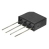 Vishay Bridge Rectifier Single Phase 200 V 52 A 4-Pin Through Hole D-37 Package VS-2KBB20R