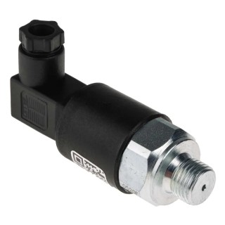 RS PRO Adjustable Steel Pressure Switch 250V AC 500mA Port 1/4 in NC Contact 5 to 50 bar 297-0068